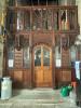 Oak panelling.