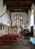 View north into the North transept and the memorial chapel