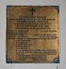 Dedicatory plaque detail 2