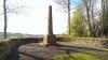 Humshaugh memorial with landscape in background