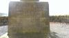 Close up of inscription on memorial