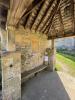 South wall of Lychgate into St Edwards Church Hawling