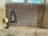 WW1 Roll of Honour stone tablet in St Andrews Church Sevenhampton