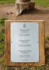 Memorial plaque for Airman sculpture