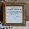 Framed - The Falklands Altar from HMS Canopus
