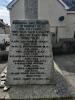 WW2 names on Abergwili memorial
