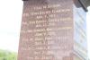 Pencader WW1 dedication and names of those fell in action