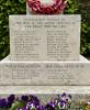 Names of the fallen from WW1 and WW2