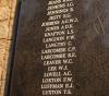 names on a memorial