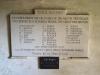 Coln Rogers WW1 Service memorial in the porch to St Andrews Church