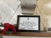 D Taylor memorial in St Mary's Church Great Washbourne