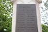Porthcawl memorial WW2 names (upper half)