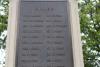 Porthcawl WW1 names from M, upper half