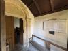 Location of Coln Rogers WW1 memorial in the porch to St Andrews Church