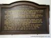 Dedication tablet from King George's Field, Ferryden