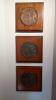 Llandudno Library In Memoriam -  Edward Hughes, Harry Roberts & John Owen Thompson plaques