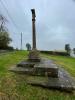 Side view of cross.