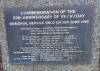 Plaque recording VE/VJ day 60th Anniversary