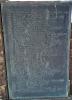 Bronze plaque with names