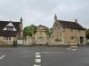 Location of Lacock Parish memorial on West Street Lacock