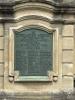 Plaque on Men of Bradford-on-Avon war memorial in Westbury Gardens for WW1 surnames A to C