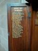 St Mary the Virgin - Triptych - Names
