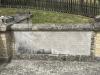 Soldiers names on Woodchester Wayside Cross WW1 memorial 