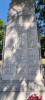Names incised on side of memorial