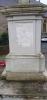 St Stephen's Cross - carving & dedication