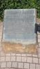 Free Czech Army war memorial plaque