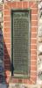 Sprowston Memorial Wall - left panel, WW2 names