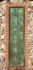 Sprowston Memorial Wall - centre panel, WW1 names