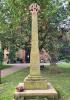 Celtic cross on a stepped plinth