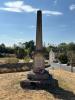 Aldsworth Parishioners memorial on the Green in the middle of Aldsworth
