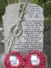 Nenthall WW1 Memorial (after restoration, with R. W. Henderson's year of birth corrected to 1917).