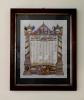 Glazed-framed WW1 Roll of Honour of North Staffordshire Railway employees who had enlisted by 1916.