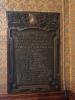 Bronze memorial plaque