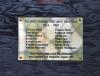 Dedicatory plaque on back of organ