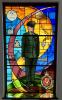 Stained glass window