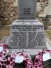 Wrestlingworth War Memorial Cross
