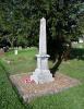 Guist War memorial in context