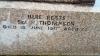 PINK MARBLE OBELISK WITH INSCRIPTION ON FOUR SIDES