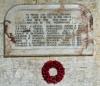 Memorial Tablet