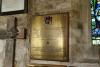 Plaque commemorating Admiral of the Fleet Sir R J B Keyes GCB CMG DSO DSM & Lt Col G T Keyes VC MC