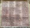 Helensburgh War Memorial 2019 WW1 names