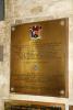 Plaque commemorating Admiral of the Fleet Sir R J B Keyes GCB CMG DSO DSM & Lt Col G T Keyes VC MC
