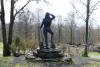 "Salute" by Malcolm Robertson - Memorial to the Women's Timber Corps, Aberfoyle.