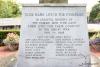 Inscription on plinth (6 o'clock face) - WW1 names