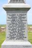 Sandwick Parish War Memorial, St Peter's Church - WW1 Names 6 o'clock face