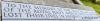 Memorial to those lost on H.M.S. THETIS in Mynwent Maeshyfryd Cemetery, Holyhead. - Dedication at top of memorial (2019)